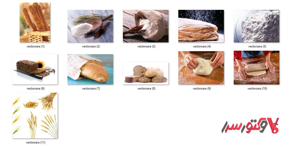 دانلود عکس نان و غلات