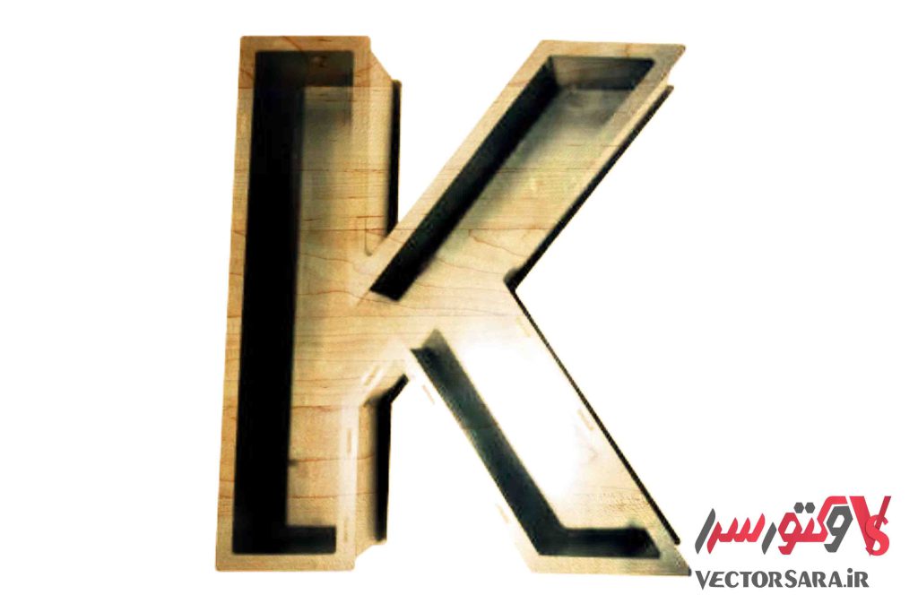 باکس حروف K